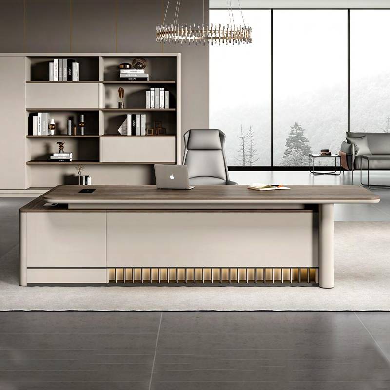 轻奢现代大班台